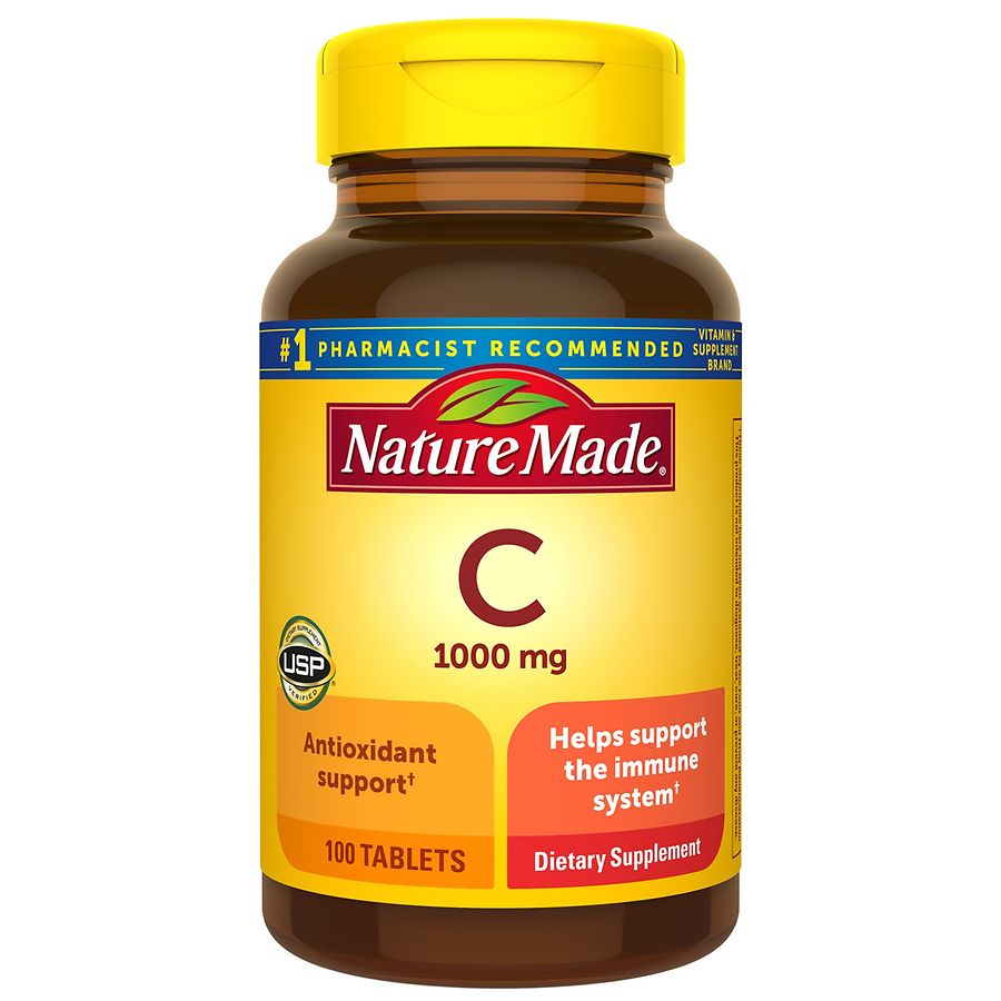 Nature Made Vitamin C 1000 Mg Tablets Walgreens