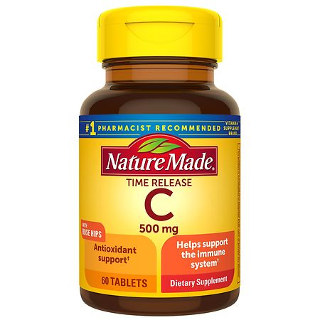 Vitamin C 500 Mg Timed Release With Rose Hips