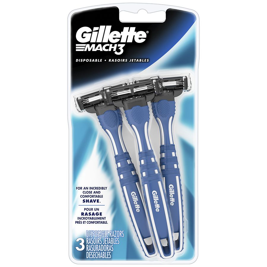 Gillette MACH3 Disposable Razors Walgreens