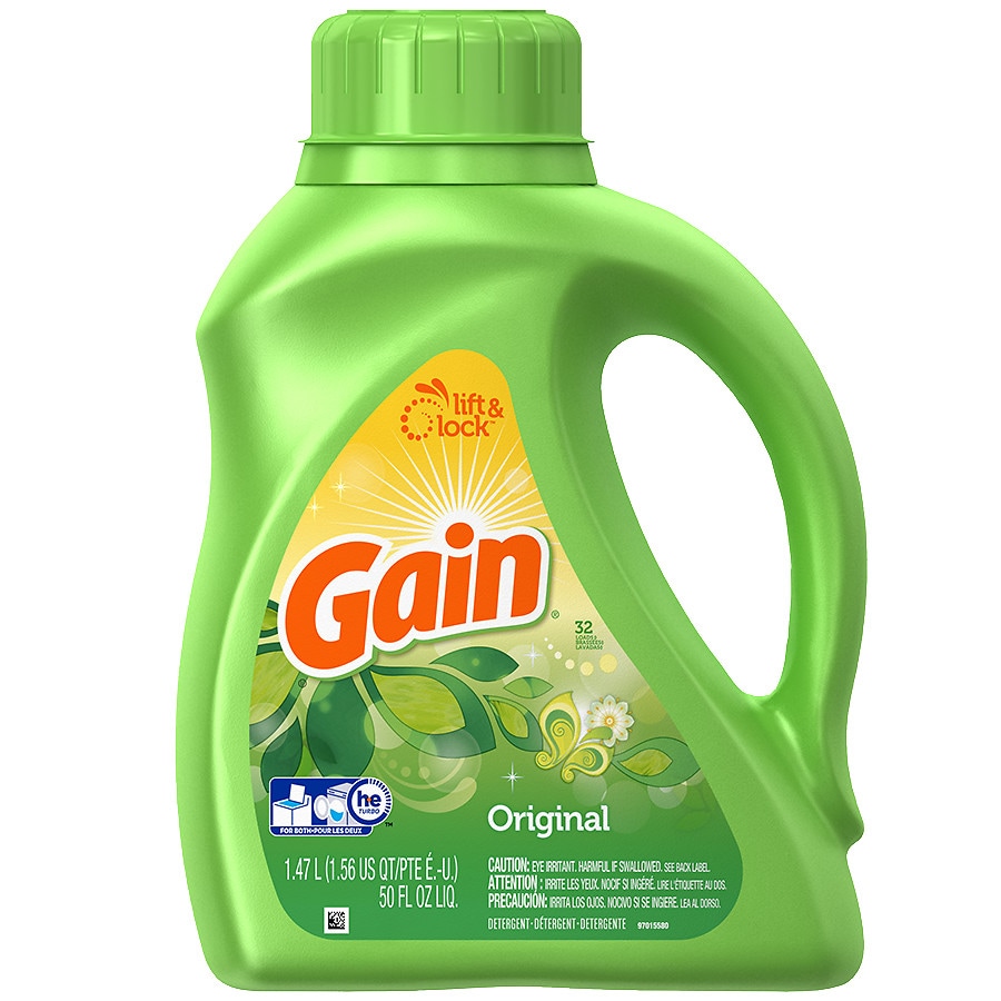  Gain Laundry Detergent Liquid Original 