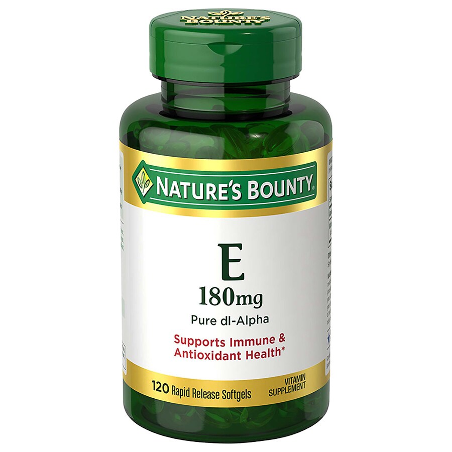 Natures Bounty E 400 Iu Pure Dl Alpha Softgels