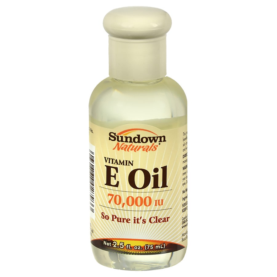 Sundown Naturals Pure Vitamin E Oil, 70000 IU Walgreens