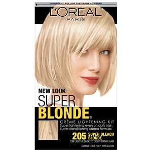 L'Oreal Paris SFX Super Blonde Creme Lightening Kit Super Bleach Blonde 205