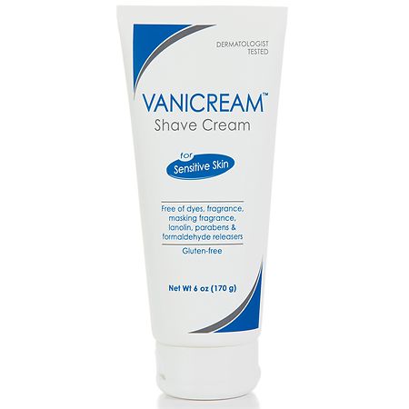 Vanicream Shave Cream, for Sensitive Skin - 6.0 oz