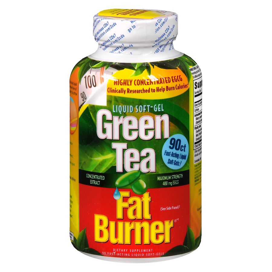 Applied Nutrition Green Tea Fat Burner, Liquid SoftGels Walgreens