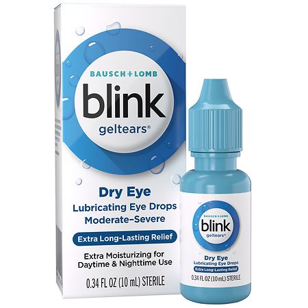 Blink Gel Tears Lubricating Eye Drops - .34 fl oz