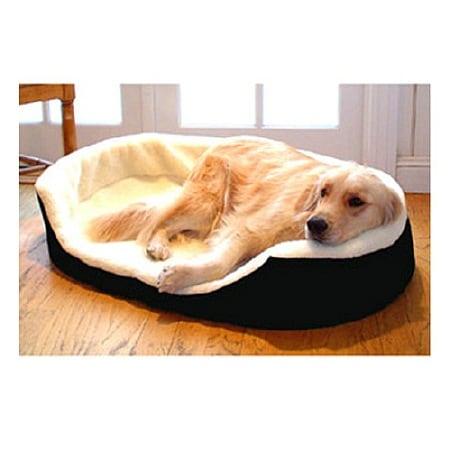 Majestic Pet Products Lounger Pet Bed 23x18 inch Black