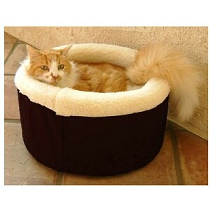 Majestic Pet Products Cat Cuddler Pet Bed 20 inch Black