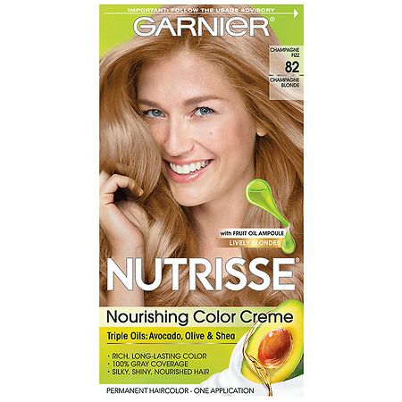 Garnier Nutrisse Champagne Blonde Nourishing Creme Permanent Haircolor