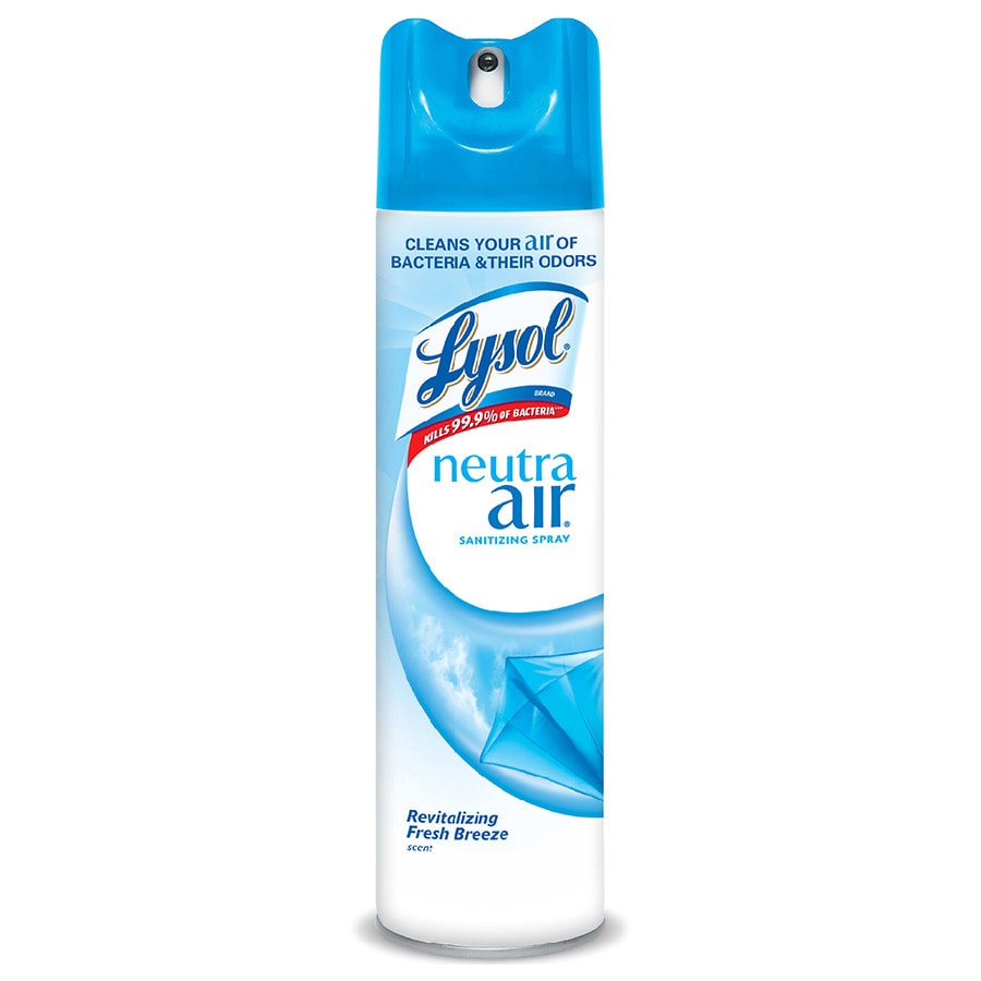  Lysol Neutra Air Sanitizing Spray Revitalizing Fresh Breeze 