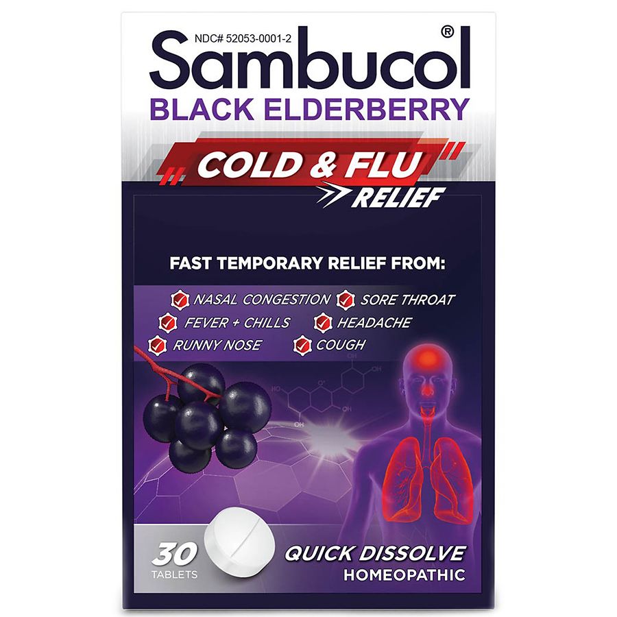 Sambucol Cold & Flu Relief | Walgreens