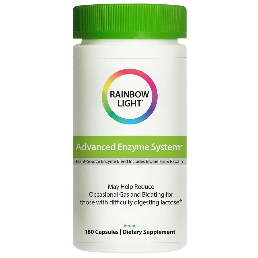 Rainbow Light Advanced Enzyme System, Vcaps