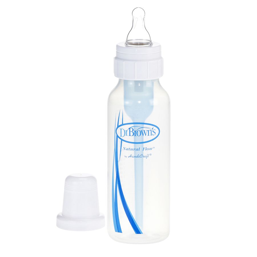 Brown's BPA Free Polypropylene Natural Flow 5 Bottle Newborn Feeding Set NEW Dr 