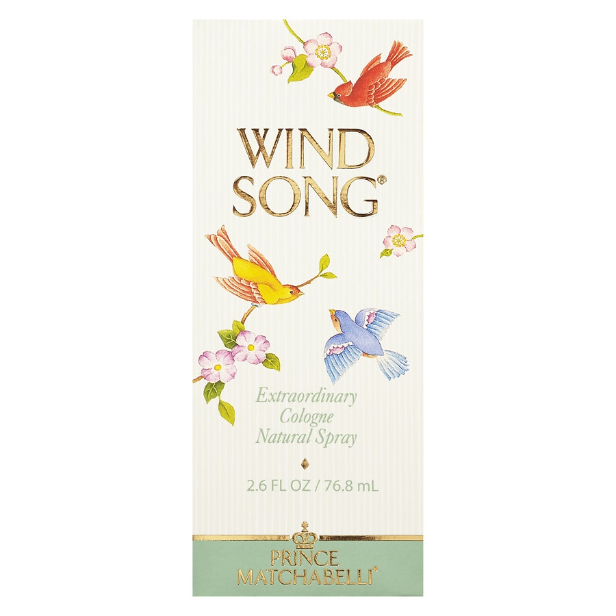  Prince Matchabelli Wind Song Cologne Natural Spray 