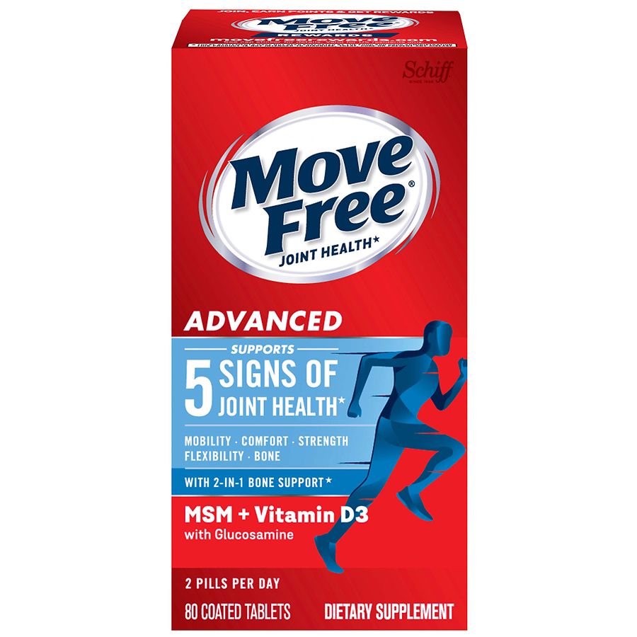 Schiff Move Free Advanced Joint Supplement Walgreens