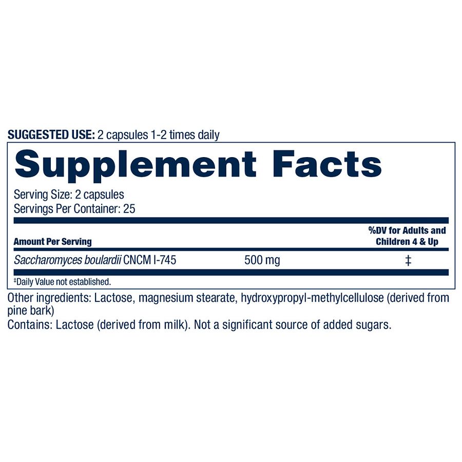 Florastor Daily Probiotic Supplement Walgreens Florastor Daily Probiotic Supplement Walgreens