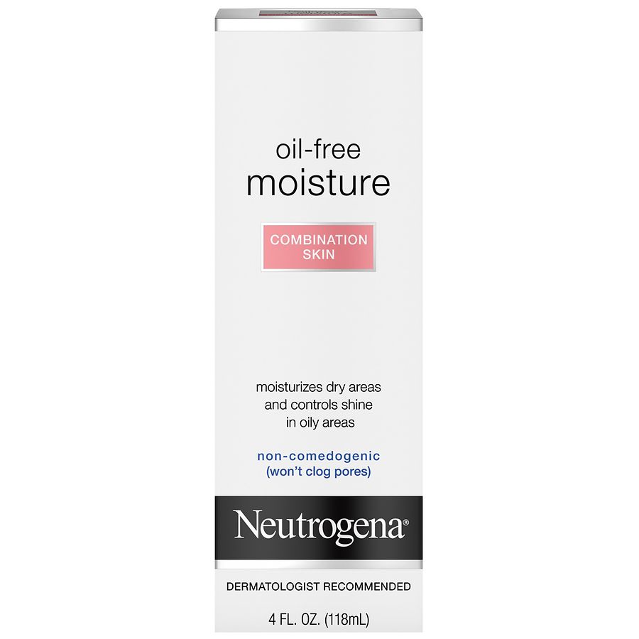 Neutrogena Oil Free Face Moisturizer For Combination Skin