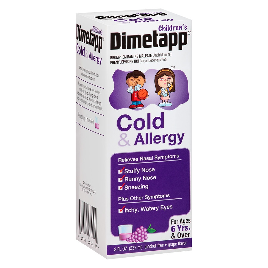 Children's Dimetapp Cold & Allergy Grape