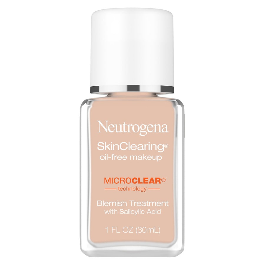 Neutrogena SkinClearing Oil-Free Makeup Liquid, Warm Beige