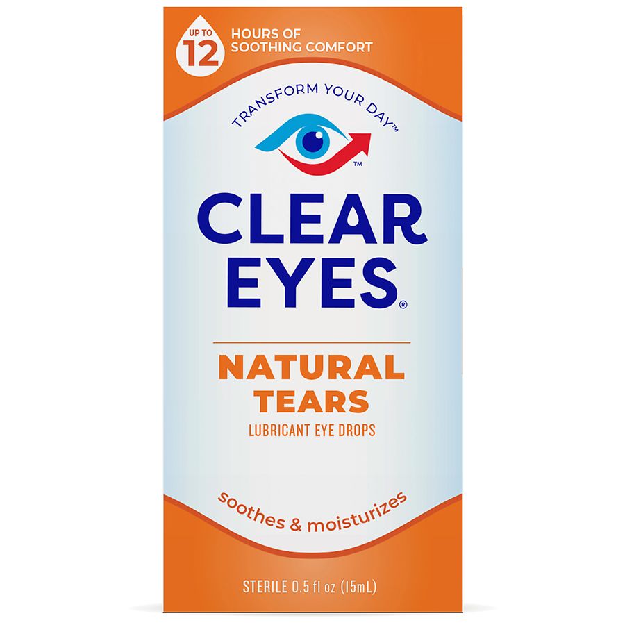 Clear eyes текст. Clear Eyes капли для глаз. Clear Eyes natural tears капли для глаз. Clear Eyes капли.