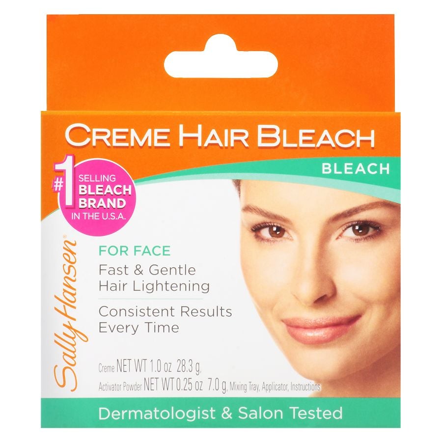 Sally Hansen Creme Hair Bleach Kit for Face Walgreens