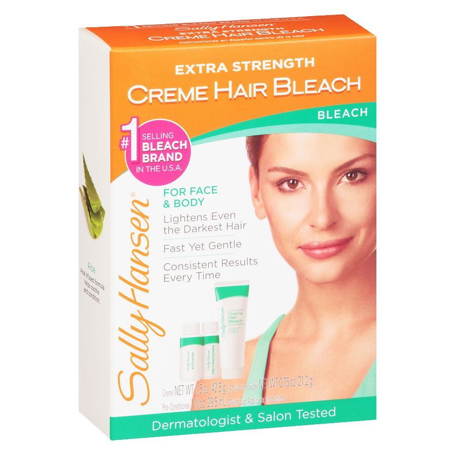 Sally Hansen Creme Hair Bleach Kit Extra Strength | Walgreens