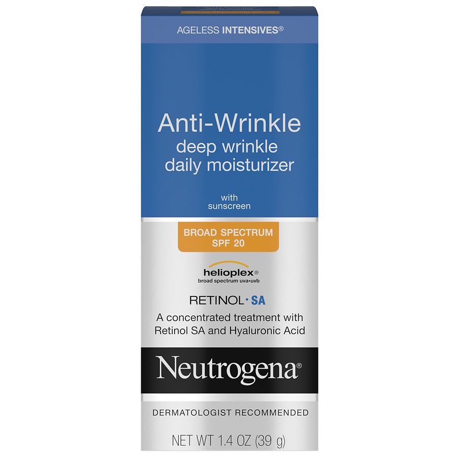 Neutrogena Ageless Intensives Retinol Wrinkle Cream SPF 20