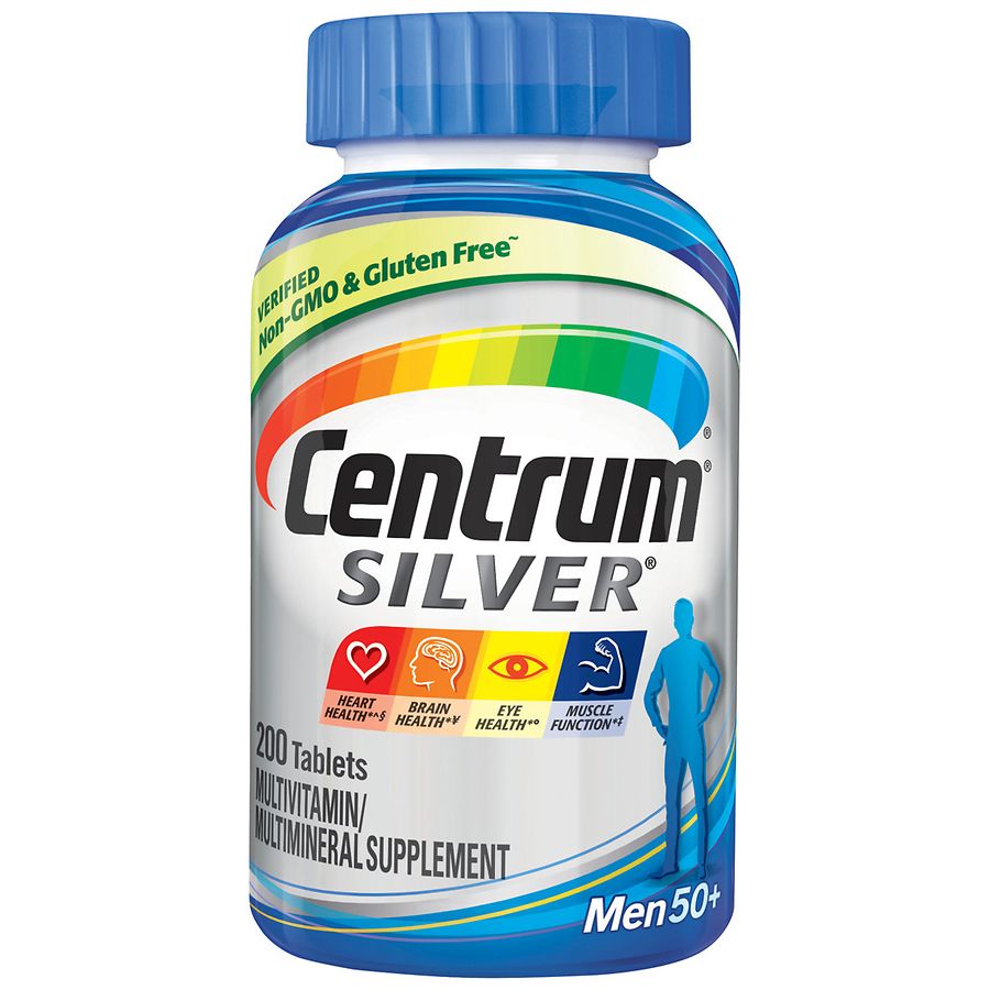 Centrum Silver Men Complete Multivitamin & Multimineral Supplement