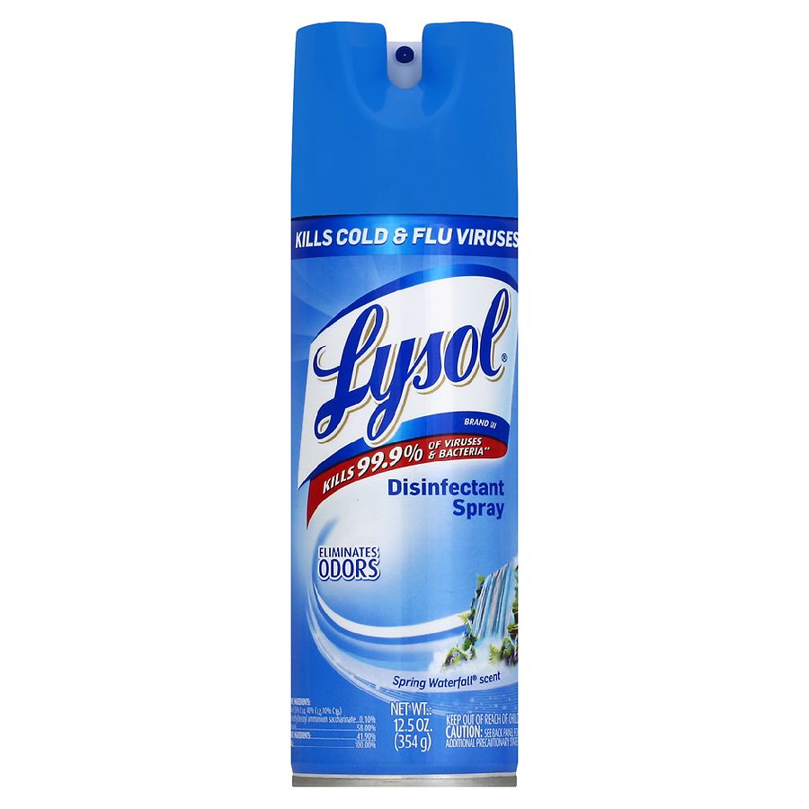 Lysol Disinfectant Spray Spring Waterfall