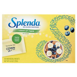 Splenda Essentials No Calorie Sweetener with Fiber Packets