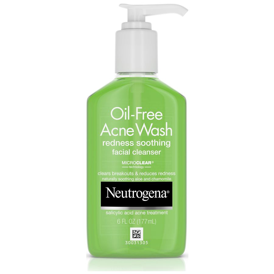 Neutrogena Oil-Free Acne Wash Foaming Facial Cleanser | Walgreens