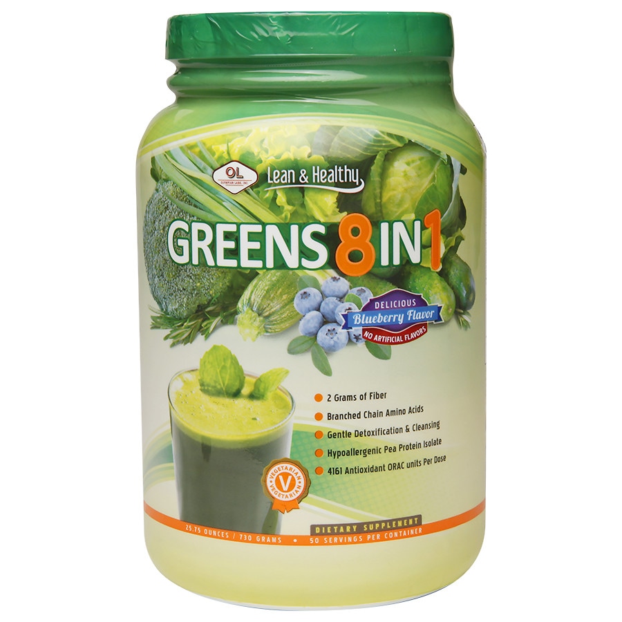  Olympian Labs Greens Protein 8 in 1 Blueberry 