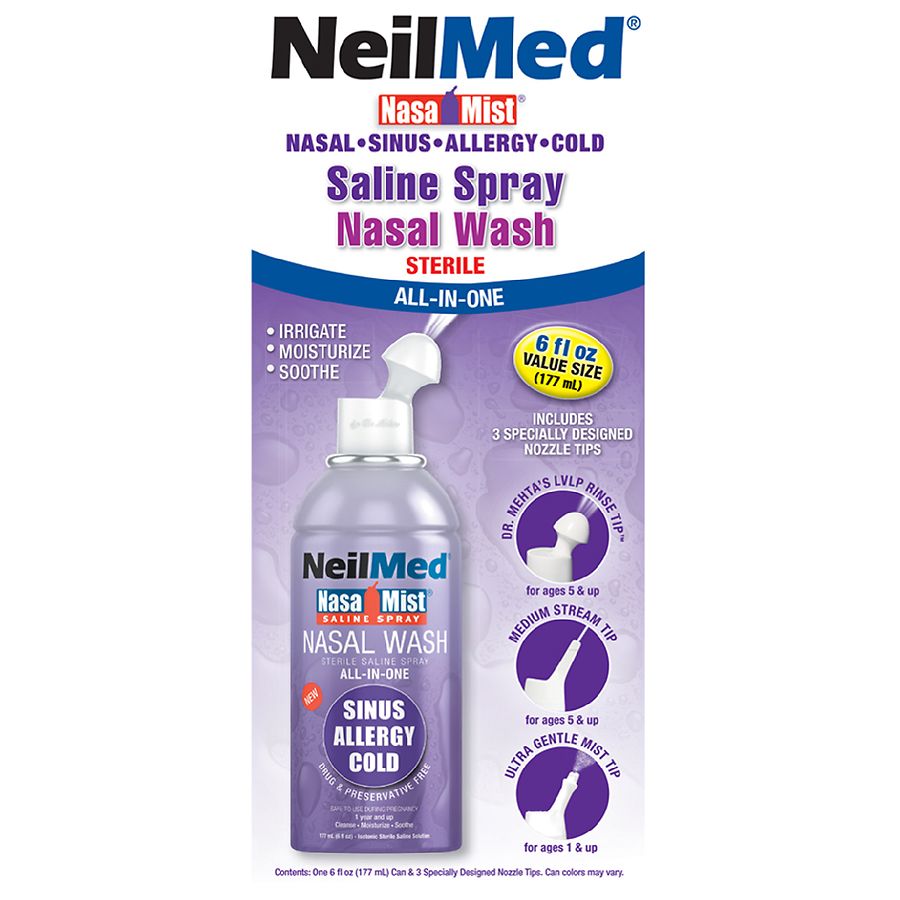 saline spray for congestion