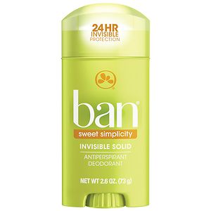 Ban Invisible Solid, Antiperspirant & Deodorant Sweet Simplicity
