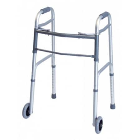 Lumex Dual Release Walker with Wheels