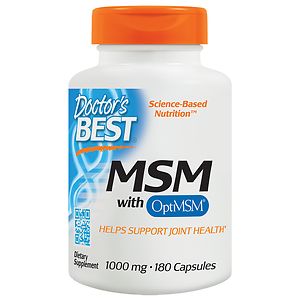 Doctor's Best Best MSM, 1000mg, Capsules