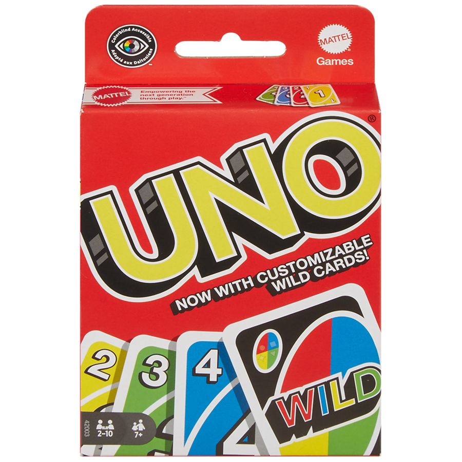 Mattel Games UNO Card Game ORIGINAL Top Quality Family Friends Fun pack toy new 