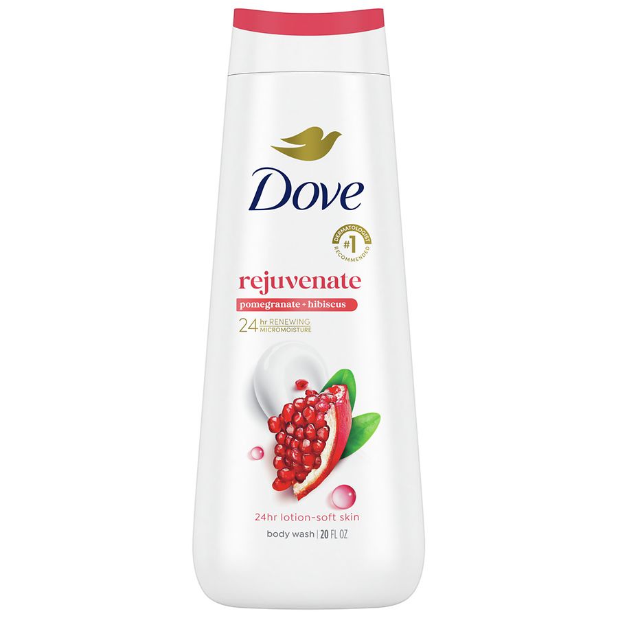 Dove Go Fresh Body Wash Pomegranate Lemon Verbena Walgreens