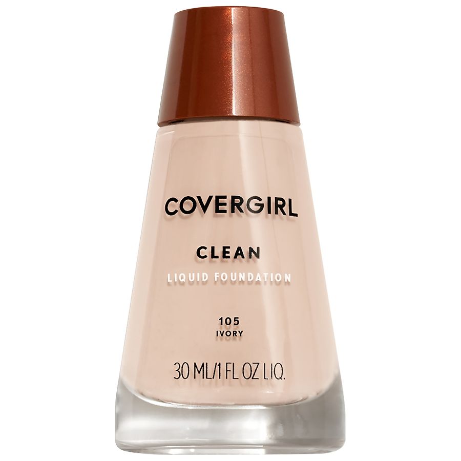  CoverGirl Clean Makeup Normal Skin, Ivory 105 