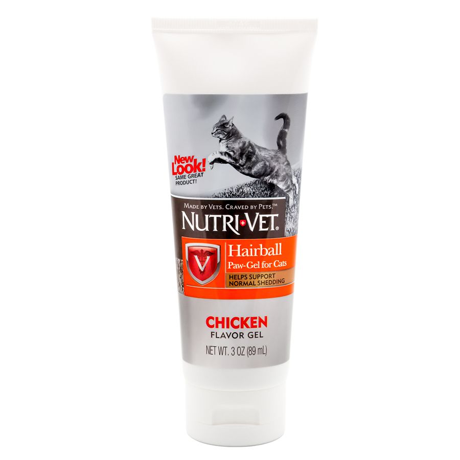 Nutri-Vet Hairball Paw-Gel for Cats Chicken