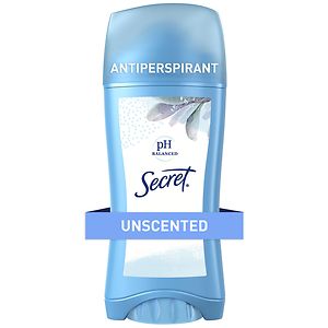 Secret Antiperspirant & Deodorant Invisible Solid Unscented