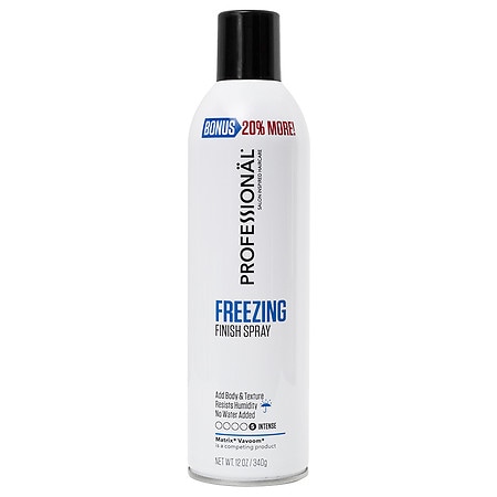 UPC 752813110215 product image for Professional by DeMert Brands Freezing Hairspray, Extra Firm Hold - 12.0 oz | upcitemdb.com