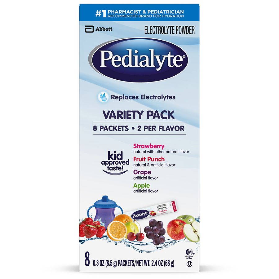 Pedialyte Oral Electrolyte Powder Variety