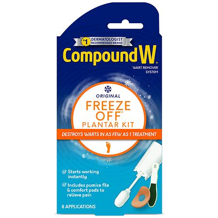 Compound W Freeze Off Plantar Wart Removal System - 8 Applications
