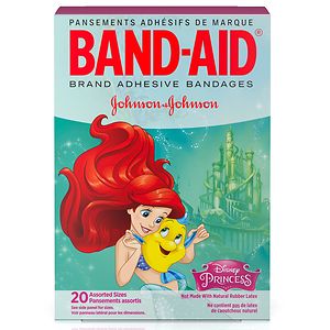 Band-Aid - Children's Disney Princess Adhesive Bandages Assorted Sizes Assorted Sizes
