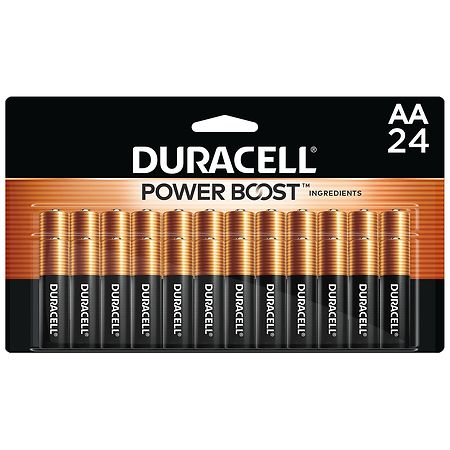 Duracell Coppertop AA Alkaline Batteries, 24 Count