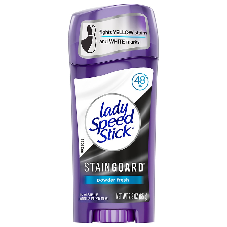 Lady Speed Stick by Mennen Stainguard Antiperspirant Deodorant Powder Fresh Powder Fresh