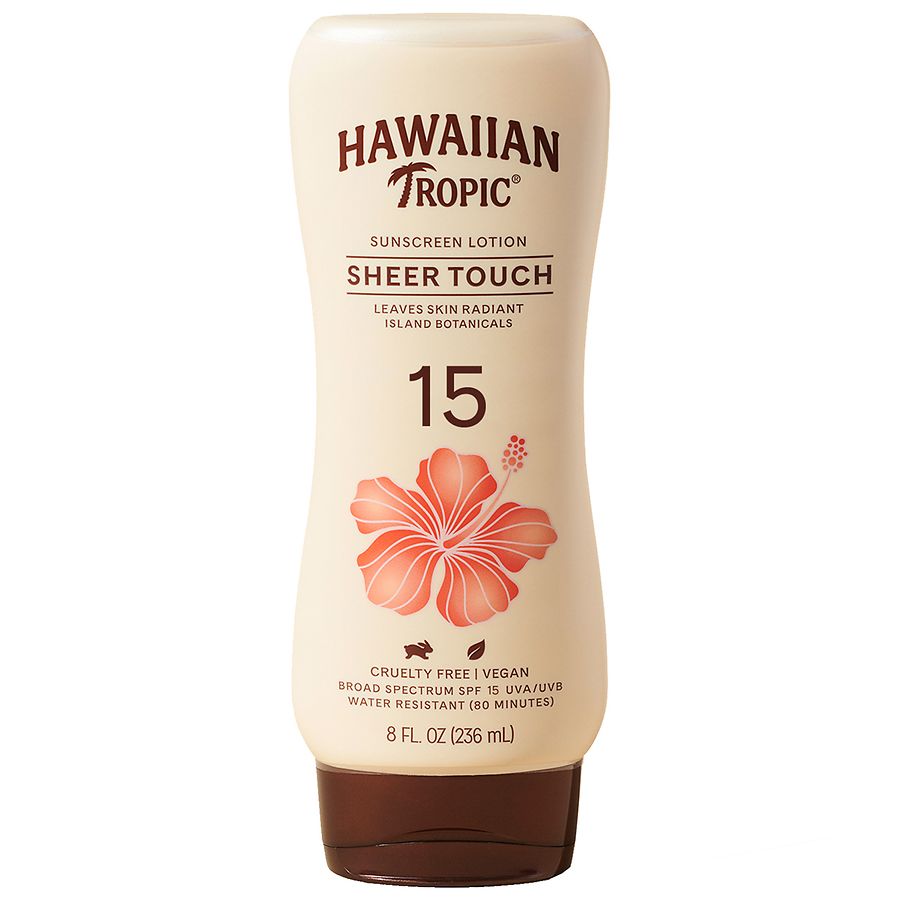 hawaiian tropic sunscreen 15