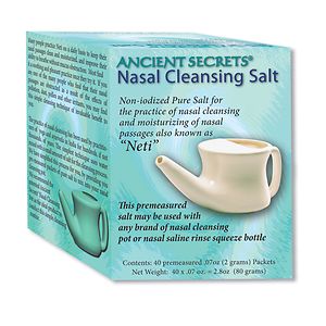 Ancient Secrets Nasal Cleansing Salt Packets