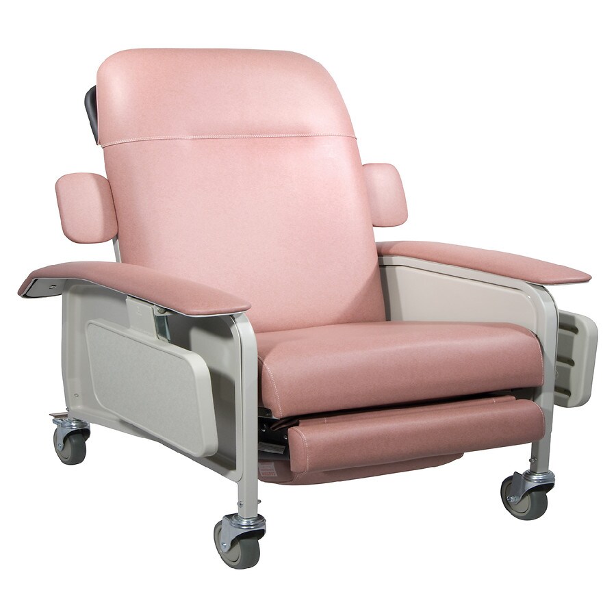 Drive Medical Clinical Care Geri Chair Recliner Rosewood